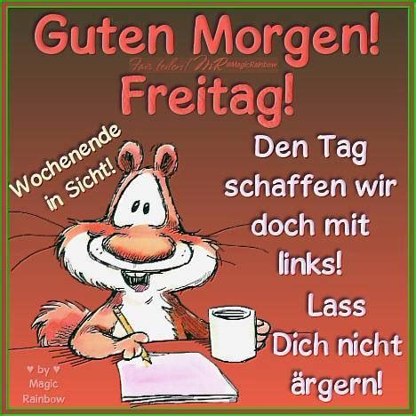 guten morgen lustig freitag|guten morgen schöner tag.